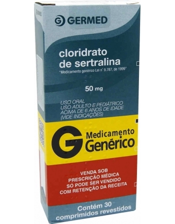 CLOR SERTRALINA (C1) 50MG C/30 COMP