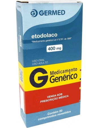 ETODOLACO 400MG C/20 COMP