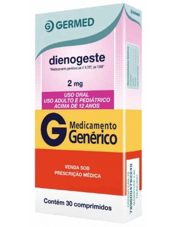 DIENOGESTE 2MG C/30 COMP