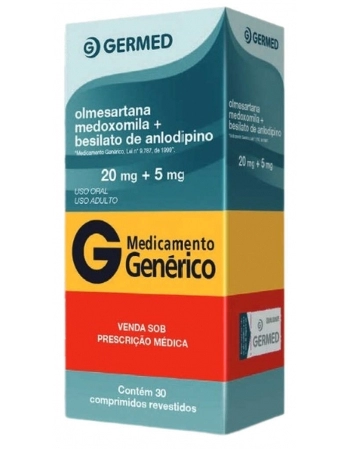 OLMESARTANA MED+BES ANLO 20+5MG C/30 COMP