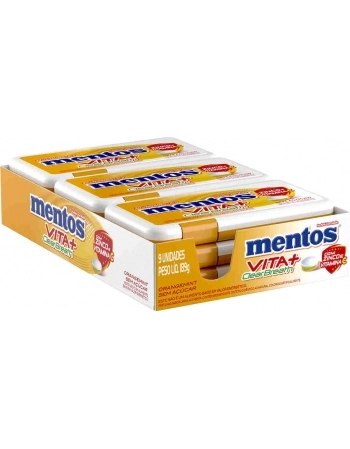 MENTOS CB ORANGEMINT DISPENSER 30PX9DX12DP