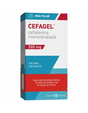 CEFAGEL 500MG C/10 CAPS -MUM