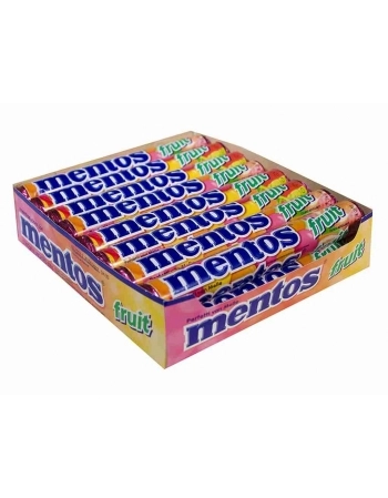 MENTOS STICK FRUTAS 37,5G DP C/ 16 UND