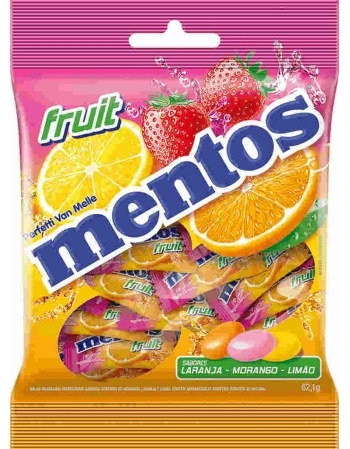 MENTOS FRUIT BAG 12X62,10G