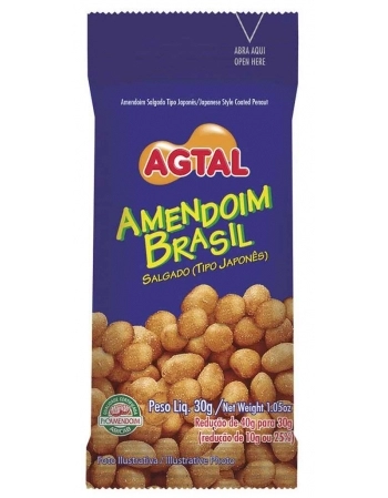 AMENDOIM BRASIL 30G FD 6X50 UN