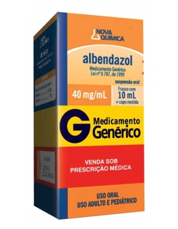 ALBENDAZOL 40MG/10ML SUSP