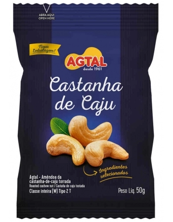 CASTANHA CAJU T.S 20X50G