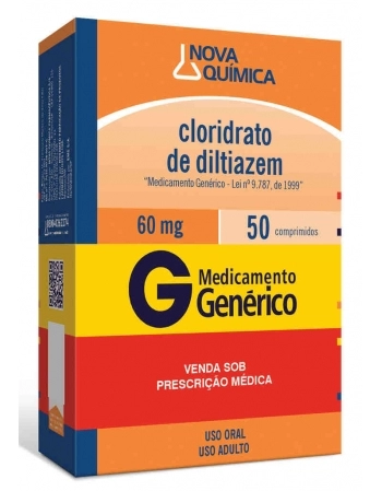 CLOR DILTIAZEM 60MG C/50 COMP