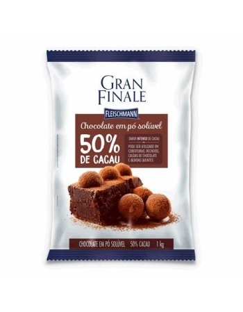 CHOCOLATE PO SOLUVEL 50% CACAU GRAN FINALE CAIXA 24X200G