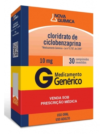 CLOR CICLOBENZAPRINA 10MG C/30 COMP