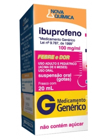 IBUPROFENO 100MG SUSP ORAL 20ML