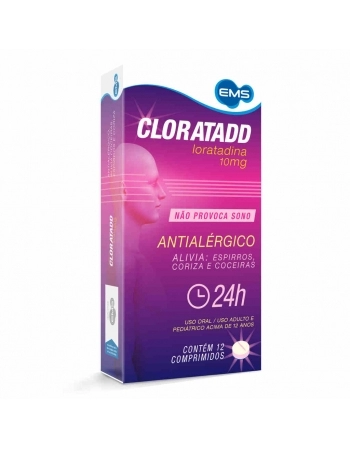 CLORATADD 10MG C/12 COMP-EMM