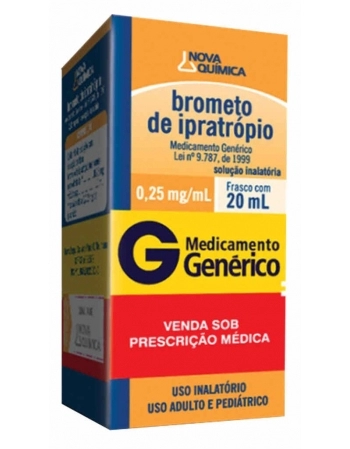 BROM IPRATROPIO 0,25MG/ML INAL C/20ML