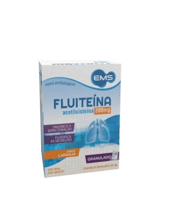 FLUITEINA 200MG CX C/16ENV 5G-EMM