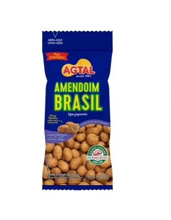 AMENDOIM BRASIL AGTAL 40X100G