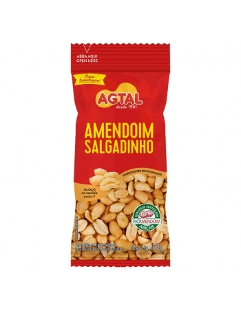 AMENDOIM SALGADO AGTAL 40X100G