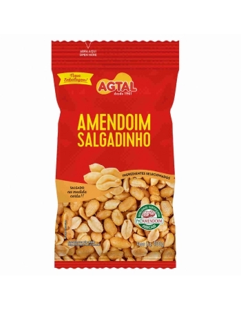 AMENDOIM SALGADO AGTAL 20X400G