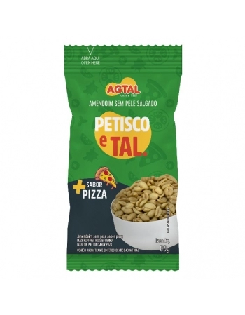 AMENDOIM SALGADO PETISCO E TAL PIZZA 30X80G