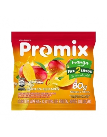 REFRESCO PO PROMIX MANGA 24X80G- FAZ 2 LITROS