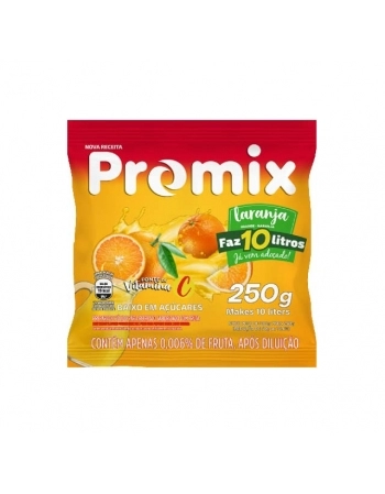 REFRESCO PO PROMIX LARANJA 10X250G