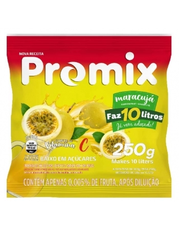 REFRESCO PO PROMIX MARACUJA 10X250G