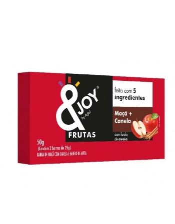 BARRA & JOY FRUTA MACA E CANELA CT 24X2X25G