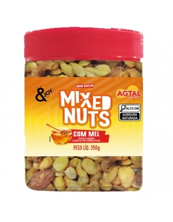 MIXED NUTS COM MEL 6X350G