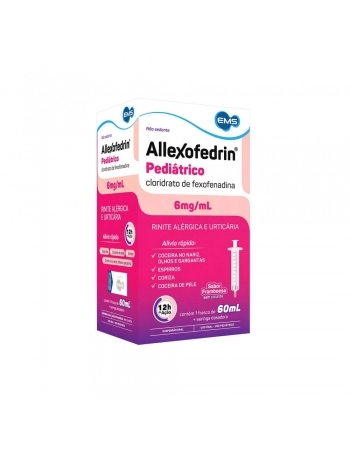 ALLEXOFEDRIN PED 6MG/ML SUSP FR C/60ML-EMM