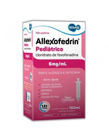 ALLEXOFEDRIN PED 6MG/ML SUSP FR C/150ML-EMM