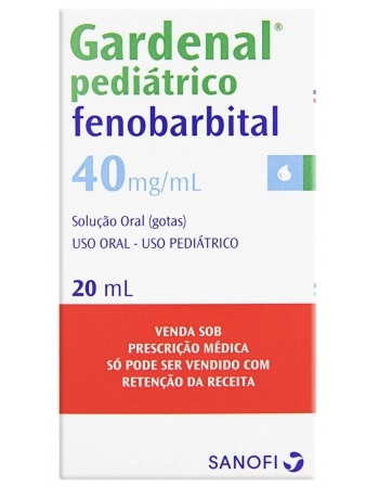 GARDENAL(B1) PED 40MG GTS 20ML-SAP