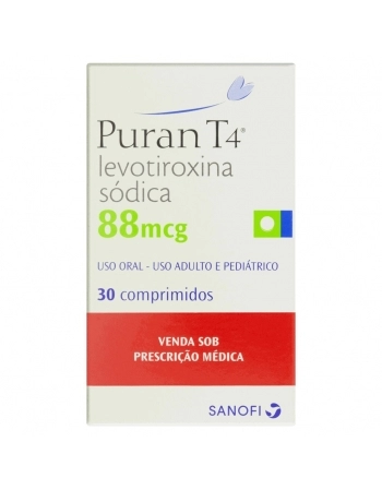 PURAN T4 88MCG C/30 COMP-SAP