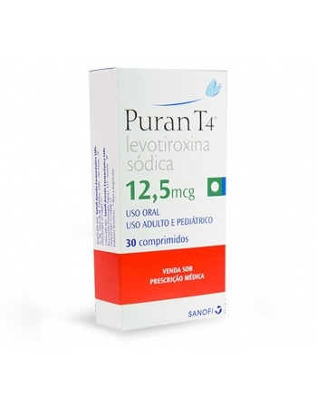 PURAN T4 12,5MCG C/30 COMP-SAP