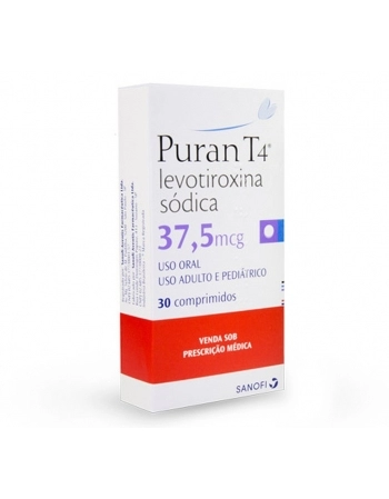 PURAN T4 37,5MCG C/30 COMP-SAP