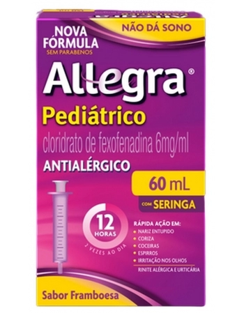 ALLEGRA 6MG PED SUSP 60ML-SAN