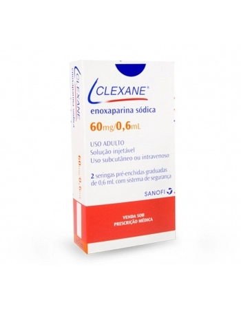 CLEXANE 60MG SOL INJ C/2 SER 0,6ML-SAP