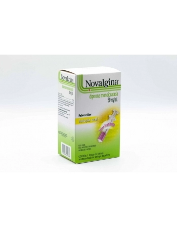 NOVALGINA INF 50MG S ORAL FR 100ML-SAN