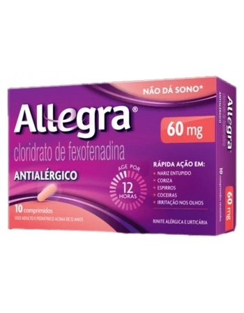 ALLEGRA 60MG C/10 COMP - SAN