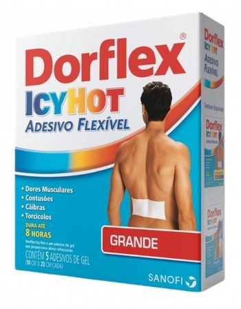 DORFLEX ICY HOT 1X5 ADESIVO GRANDE-SAN