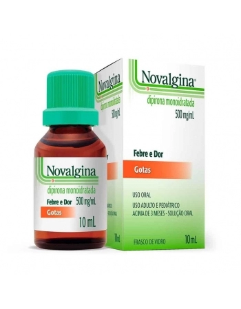 NOVALGINA 500MG SOL OR FR GTS 10ML-SAN