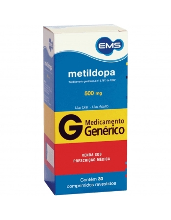 METILDOPA 500MG C/30 COMP REV