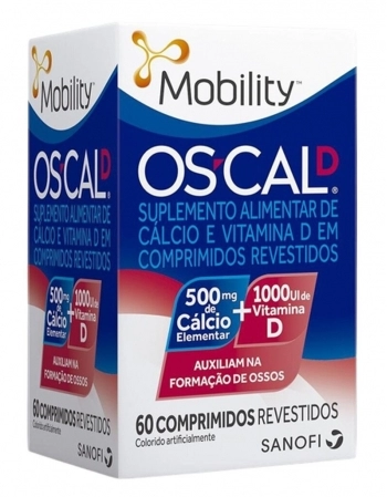 MOBILITY OSCAL D 500MG+1000 C/60 COMP-SAN