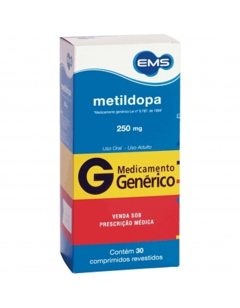 METILDOPA 250MG C/30 COMP REV