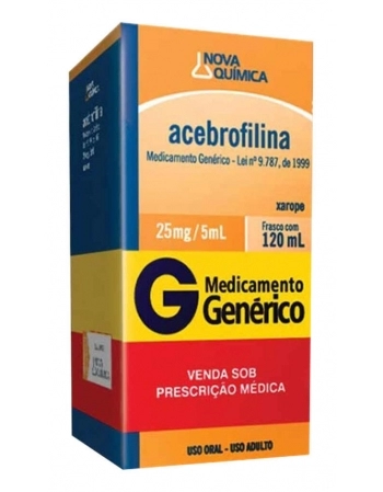 ACEBROFILINA 25MG/5ML XPE 120ML