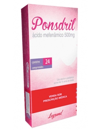 PONSDRIL 500MG C/24 COMP-LGM