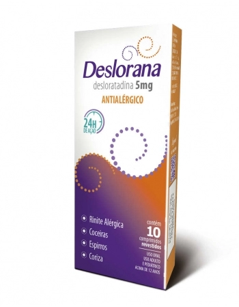 DESLORANA 5MG C/10 COMP-LGM