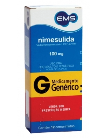 NIMESULIDA 100MG C/12 COMP