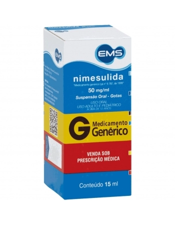 NIMESULIDA 50MG C/ 15ML