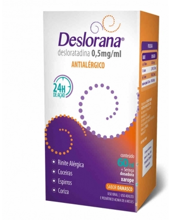 DESLORANA XPE 0,5ML C/ 60ML - LGM