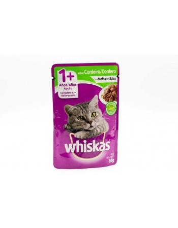 WHISKAS SCH AD CORDEIRO 2X20 85G