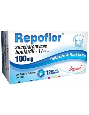 REPOFLOR 100MG C/12 CAP-LGM